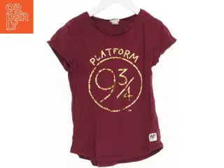 Bordeaux t-shirt med Harry Potter tema fra H&M (str. 146)