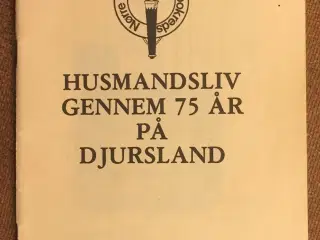 Husmandsliv gennem 75 år på Djursland.