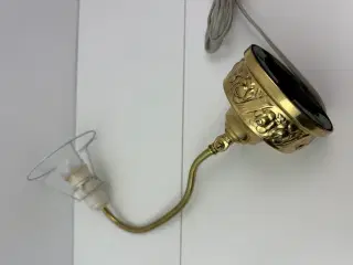 Vintage messing bordlampe