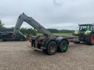 Kroghejsevogn til 6 meter container