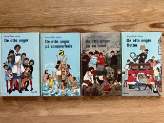De otte unger bøger, 4 stk.