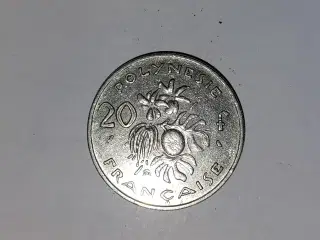 20 Francs French Polynesia 1973