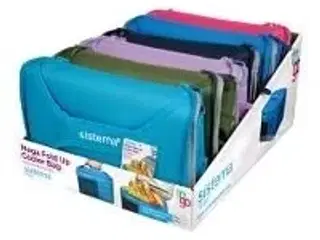 6 stk. Køletaske 4 ltr B271 x D184 x H60 mm Sistema ToGo
