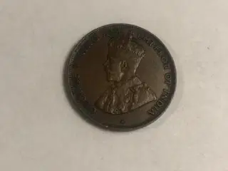 Hong Kong One Cent 1933