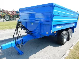 Tinaz 10 tons dumpervogn med 2x30 cm ekstra sider