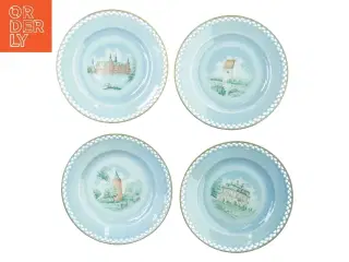 Tallerkener - 4stk fra Bing og Grøndahl (str. Ø25 cm)