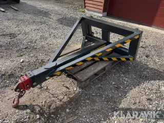 Kranarm GA Sweden med Volvo L30 beslag