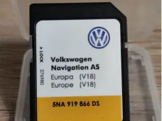 VW AS 2024/2025 Europa SD kort