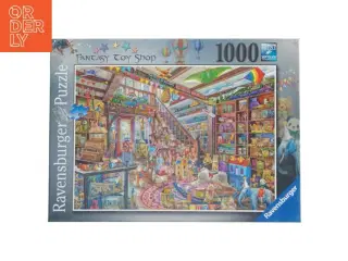 Ravensburger puslespil - Fantasy Toy Shop fra Ravensburger (str. 1000 brikker)