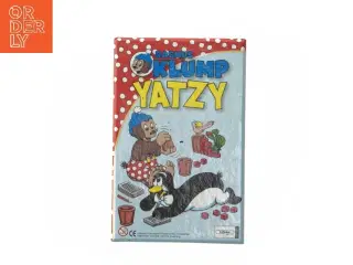 Rasmus Klump Yatzy spil fra Egmont (str. 7x17x11 cm)