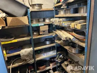 Blandet lot Svejsetråd, slanger, trykmålere