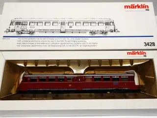 Märklin rød skinnebus 3428