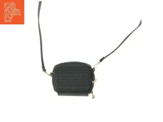 Sort lille skuldertaske (str. 16,5x12,2 cm)