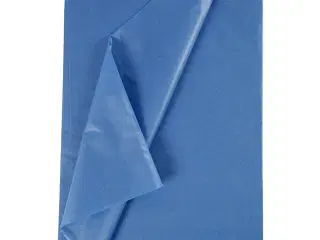 Silkepapir, ark 50x70 cm, 17 g, blå, 25ark/ 1 pk.