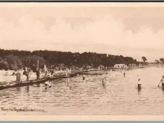 Parti fra Nysted Badestrand - Postkort - Ubrugt