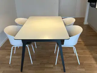 Højtryks laminat spisebord
