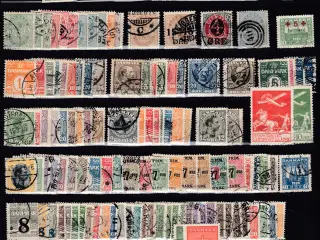 Danmark: Bogtryksmærker. 170 forskellige.