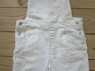 H&M hvide shorts overalls, str. 11-12 år