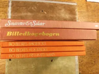 Koge og Bage bøger, 5 store bøger.