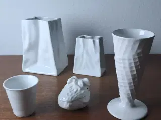 Minimalistisk Pop-art keramik. 