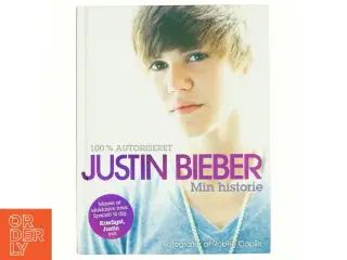 Min historie : 100 % autoriseret af Justin Bieber (Bog)