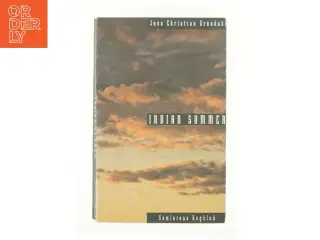 Indian summer : roman af Jens Christian Grøndahl (Bog)