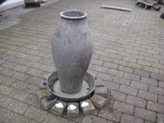 vandsøjle i glasfiber . ::