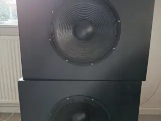 Højtalere - 2x 15" PA Subwoofer