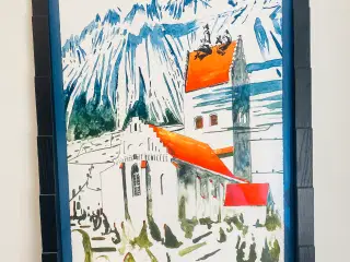 Litografi af John Kørner