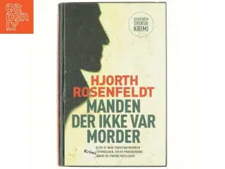 manden der ikke var morder - af Hjorth Rosenfeldt