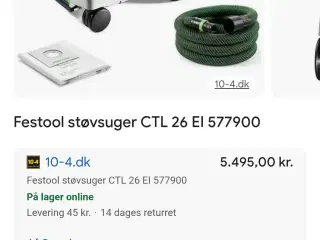 Festool støvsuger gtl26 