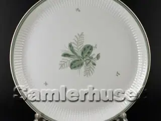 Grøn Melodi Kagefad Rundt 25 cm.