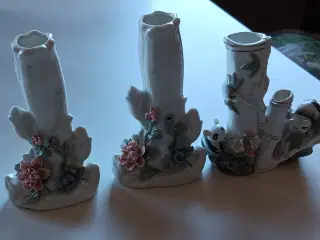Dekorative vaser til en enkelt blomst.