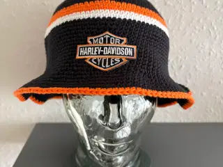 Hæklet Harley Davidson bøllehat