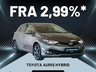 Toyota Auris 1,8 Hybrid H2 Selected CVT