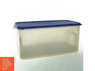 Plastik opbevaringsboks med låg fra Tupperware (str. 35 x 16,5 cm)
