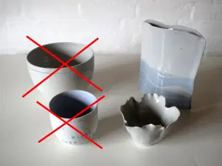 Skål og vase, Gurli Hjorth