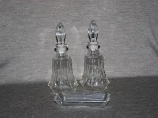Parfume flaske / Parfume flacon med planslebet