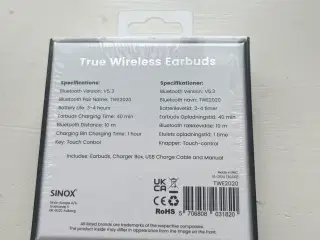 Helt nye uåbnet Earbuds