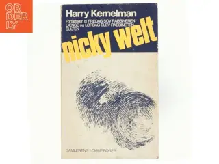 Nicky Welt af Harry Kemelman