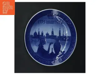 Royal Copenhagen jubilæumstallerken fra Royal Copenhagen (str. Ø 18 cm)