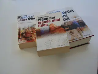 Stieg Larsson x 3 bøger