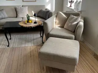 Sofasæt, stof