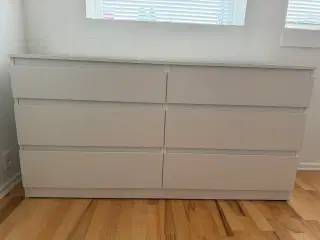 Kullen kommode hvid