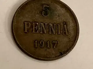 5 Pennia 1917 Finland