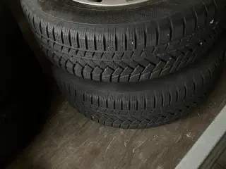 Vinterdæk brugt til Renault Captur. 5 mm