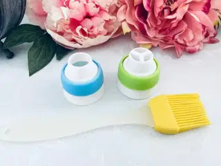 2 NYE tyller + silicone pensel sæt 