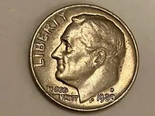 One Dime 1980 USA