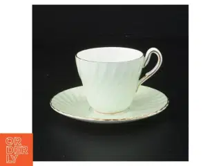 Vintage porcelæn tekop med underkop