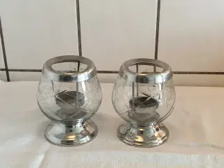 Fyrfadsstager Lene Bjerre sæt20kr